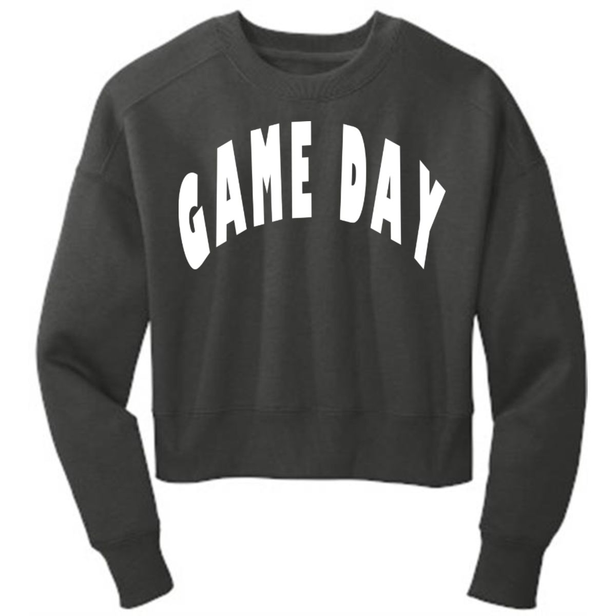 GAME DAY Women’s Perfect Weight ® Fleece Cropped Crew 3D