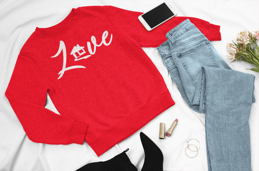 Love Real Estate Crewneck
